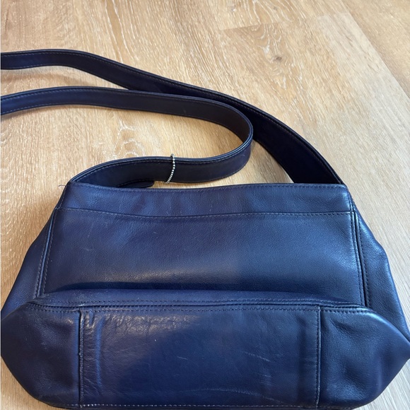 Coach Lexington Purple Leather Zip Crossbody Made In Dr Style 4186 - Picture 5 of 11